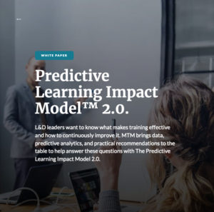 Predictive Learning Impact Model